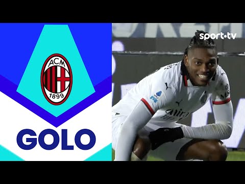 Golo Rafael Leão: Empoli 0-(1) Milan - Serie A | sport tv