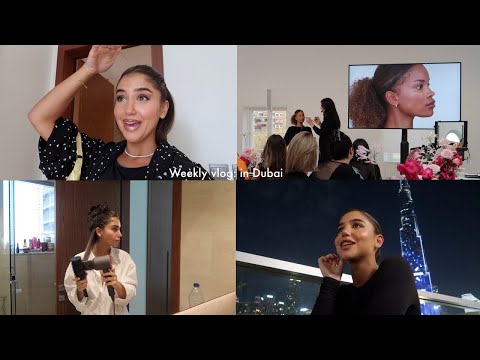 weekly vlog in Stockholm & Dubai ♡ Nars afternoon tea event, solo in Dubai, pilates & new abayas