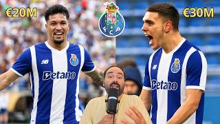 Reforços de milhões no ataque do FCPorto no mercado