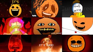 FNF Rotten Smoothie V2 MULTIVERSE Part 2 (All Cutscenes) -  Annoying Orange Amazing Grace V2