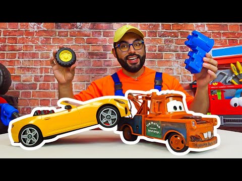 ¡El Coche está mojado! Juegos de coches para niños en ¡Oh, se dañó!