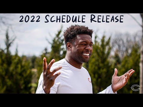 2022 Schedule Release | Chicago Bears video clip