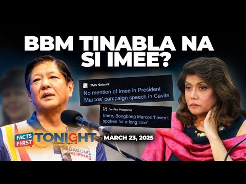 Imee Marcos, nilaglag na sa senatorial ticket ni BBM?
