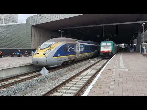 Eurostar in Rotterdam Centraal 26-06-2022