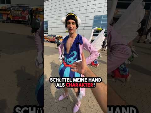 Schüttel meine Hand als CHARAKTER! 😂 - Dokomi Edition 🎎  #anime #cosplay #naruto #onepiece #bleach