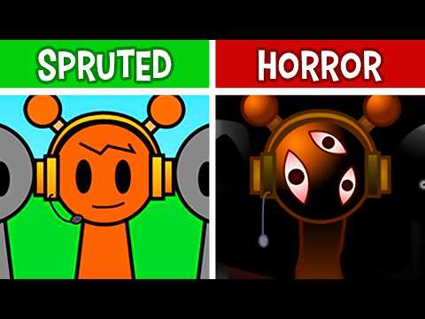 Incredibox Sprunki SPRUTED (Sprunki AU) | Normal VS Horror (New Mod)