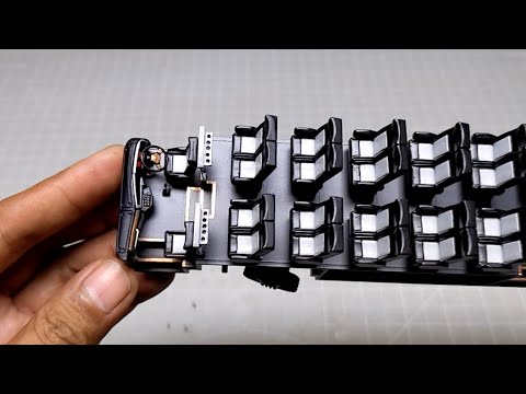 How I made a bus interior from PVC