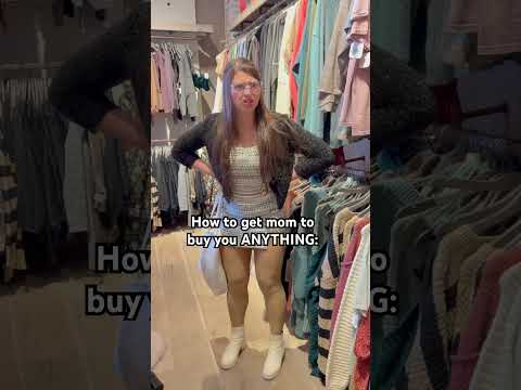 How to get mom to buy you anything EXPENSIVE. #shorts