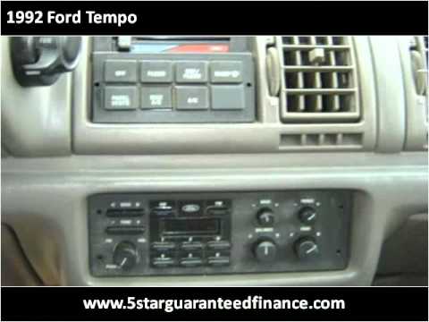 1992 Ford tempo problems #7