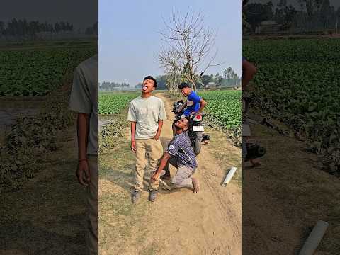 The boy was very amused to see us, but he didn't seem to understand.090