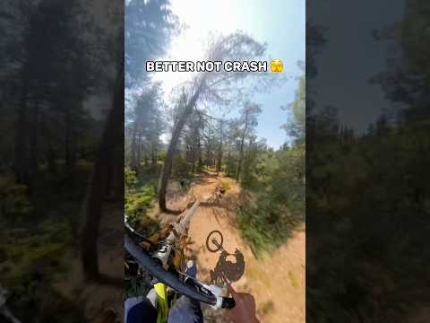Try not to crash💥😬 #mtb#shorts#subscribe