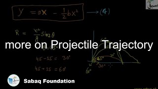 more on Projectile Trajectory