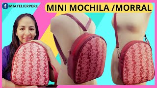 MINI MOCHILA / MORRAL