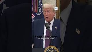 Trump says 'there's a good chance there will be a meeting very soon' with Putin and Zelenskyy