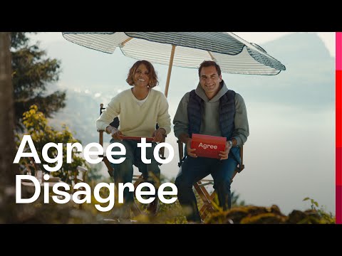 Agree to Disagree with Halle Berry & Roger Federer | Switzerland Tourism
