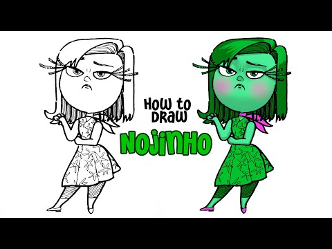 How to draw Nojinho Inside Out 2 || Easy drawiing tutorial