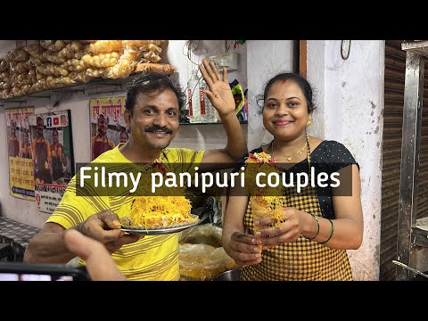 Most Entertaining Panipuri Couples serving 30+ varieties 😱