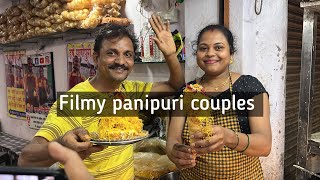 Most Entertaining Panipuri Couples serving 30+ varieties 😱