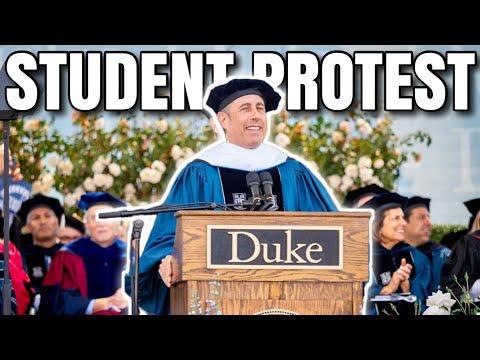 Duke Students WALK OUT During Jerry Seinfeld's Commencement - Bubba the Love Sponge® Show | 5/13/24