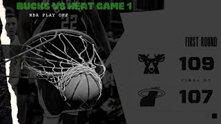 Milwaukee Bucks vs Miami Heat : Game 1 Highlights | NBA Playoffs 2021