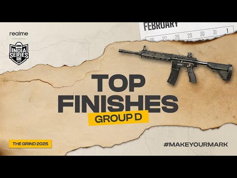 TOP FINISHES - GROUP D | realme BGIS 2025