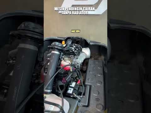 mesin pendingin cairan tapi tidak pakai radiator #shorts #jetski #trending