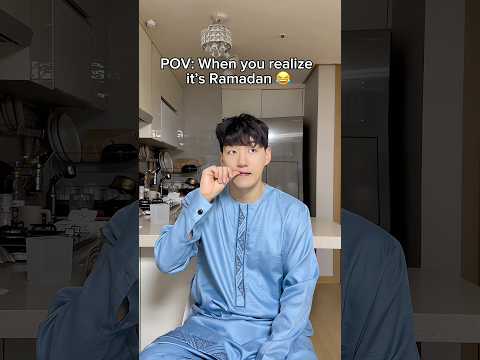 POV : when you realize it’s Ramadan 😂