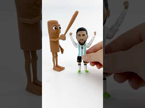 Satisfying with Unboxing Messi & Tung Tung Tung Sahua Toys ASMR Videos #ronaldo #messi