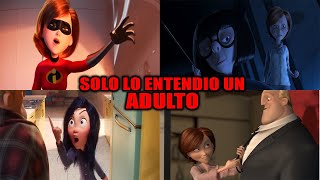 MENSAJES Y SECRETOS OCULTOS QUE SOLO LOS ADULTOS NOTARON EN LAS PELICULAS DE LOS INCREIBLES