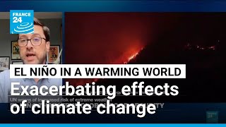 YouTube video thumbnail: El Niño Turbocharging Climate Change