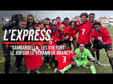 📽🏆 Coupe Gambardella | Retour sur la qualif' des U18 à Drancy avec Laurent Viaud 🔴⚫