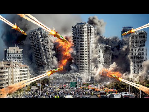 NETANYAHU KALAH TELAK, KEHILANGAN KOTA TEL AVIV!? Rudal Iran Terus Bombardir Jantung Kota Israel