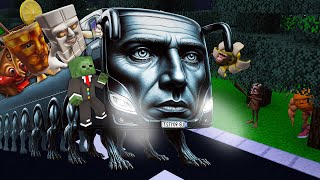 GECE 03:00'te ANOMALİ ITALIAN BRAINROT İLE OTOBÜS YOLCULUĞUNA ÇIKTIK 😱 - Minecraft