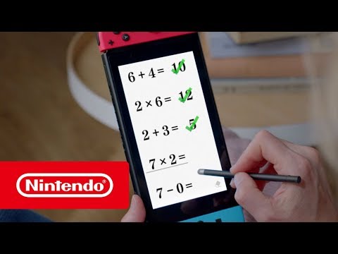 Brain Training del Dr. Kawashima per Nintendo Switch - Trailer di annuncio (Nintendo Switch)