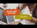 Understanding Needs, Wants, and Budgeting