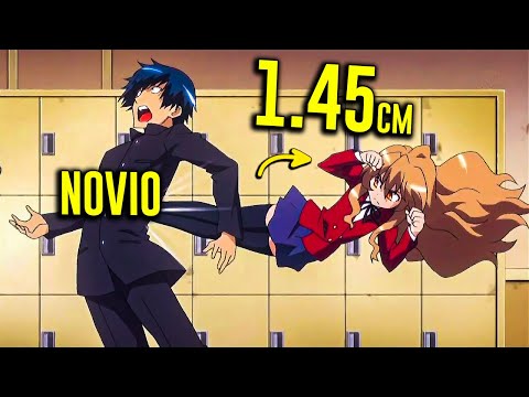 🥵La TÓXICA y el TIMIDO se ODIABAN pero se TERMINARON ENAMORANDO 🥵 Toradora 🥵 Anime Resumen