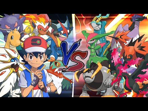 Pokemon Battle Theme: Ash Vs Legendary Birds and Deers