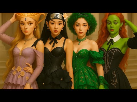 Anomali catwalk gaun versi DISNEY dan pengantin #anomali