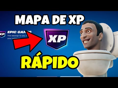 *MAPA DE XP ROTÍSIMO* COMO SUBIR RÁPIDO de NIVEL en FORTNITE! SUBE al NIVEL 100! XP CAPÍTULO 6