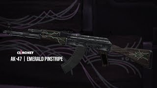 AK-47 Emerald Pinstripe Gameplay