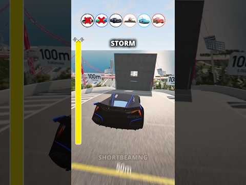 Pixar Cars VS Big Walls #beamngdrive