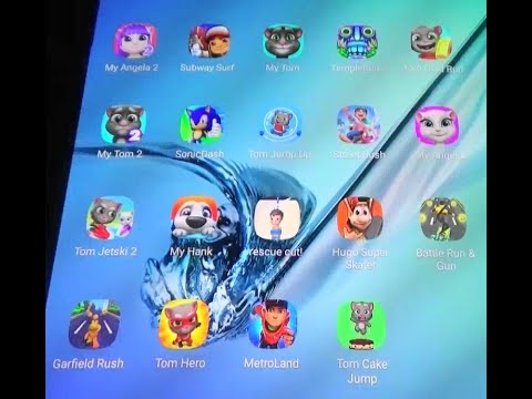 (Throwback) My Angela 2, Tom Cake Jump, Temple Run 2, Subway Surfers, Sonic Dash, Tom Gold Run Etc