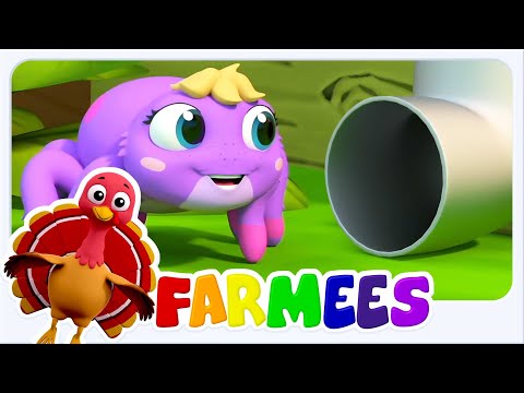 Incy Wincy Aranha Canção Infantil e Vídeos De Desenhos Animados - Farmees