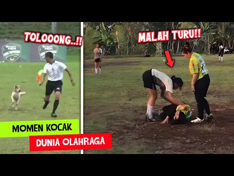 Ngakak Banget Bjirr..!! Deretan Momen Kocak Seputar Dunia Olahraga