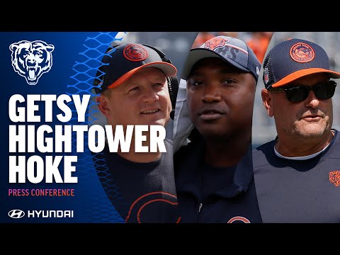 Getsy, Hightower, Hoke on building off the win | Chicago Bears video clip