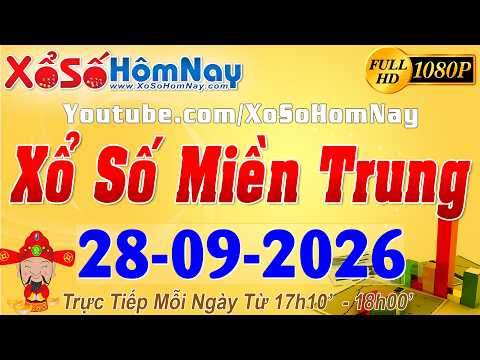 XSMT - Trực tiếp xổ số <strong>Miền</strong> Trung ngày 28/09/2026 - Thừa <strong>T</strong>. Huế XSTTH - Phú Yên XSPY