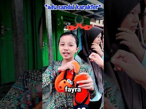adu sandal karakter cek#shorts