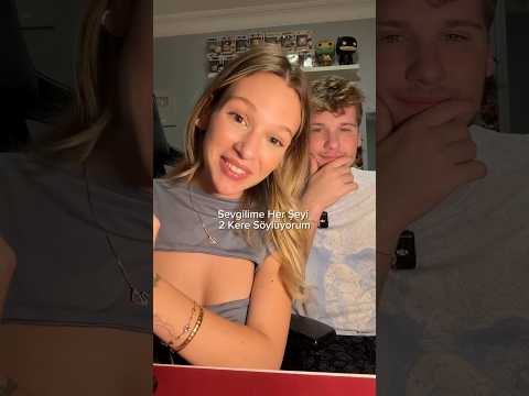 HER CÜMLEYİ İKİ KERE SÖYLEDİM @EmreUzunboy 🫢 #shorts #couple #makeup #couplecomedy #viralvideo