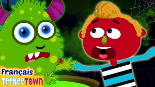 Où est le monstre effrayant ? + Chansons effrayantes pour enfants par Teehee Ville