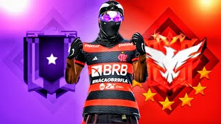 DO DIMA 1 AO MESTRE COM A BLUSA DO FLAMENGO 😱🔥 SOLO VS SQUAD FREE FIRE MOBILE 🎯